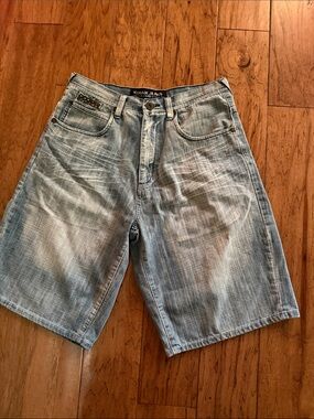 Konami  Jeans Men's Light Wash Denim Shorts